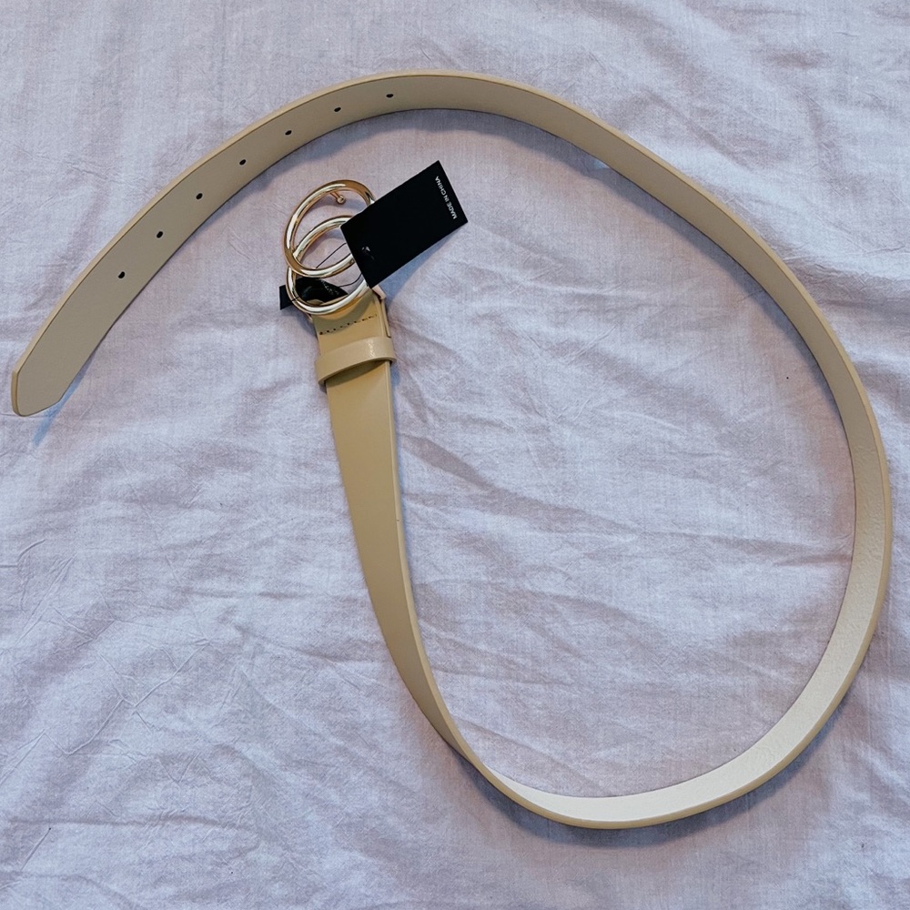 Tan/Cream Belt - One Size